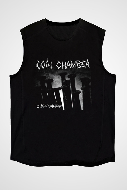 Coal Chamber Siyah Unisex Kolsuz Tişört