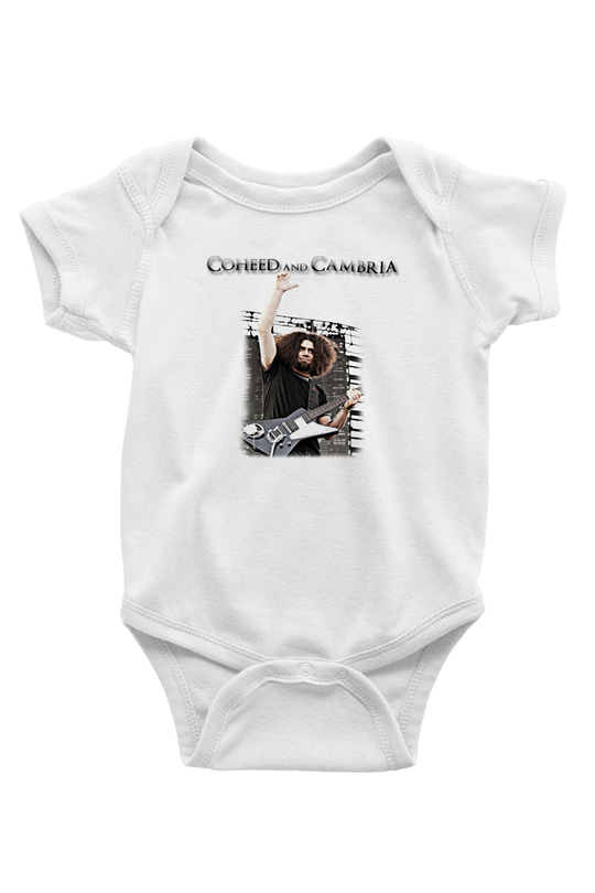 Coheed and Cambria Beyaz Bebek Body - Zıbın