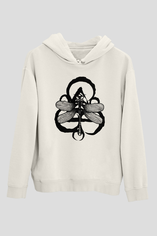 Coheed and Cambria Beyaz Unisex Kapşonlu Sweatshirt