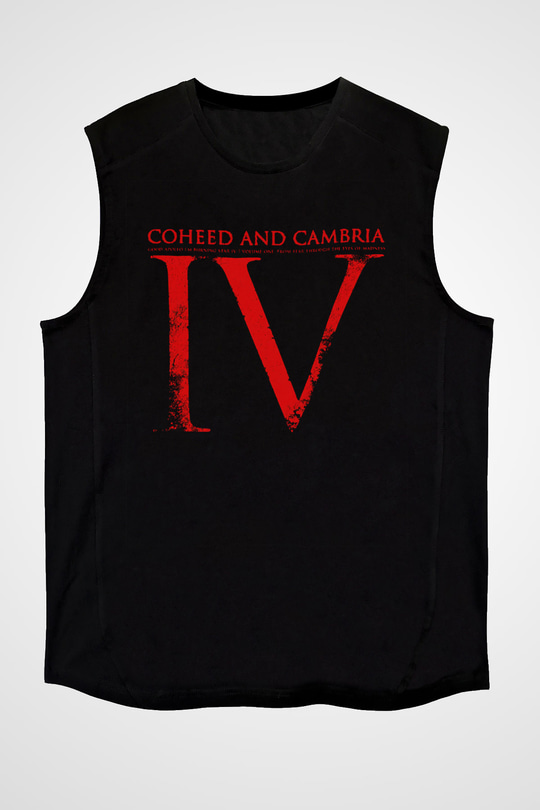 Coheed and Cambria Siyah Unisex Kolsuz Tişört
