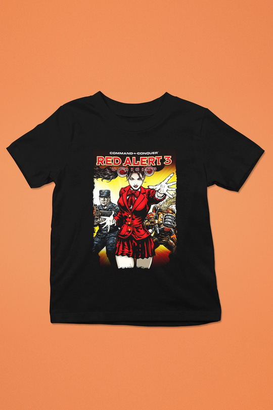 Command and Conquer Siyah Unisex Çocuk Tişört
