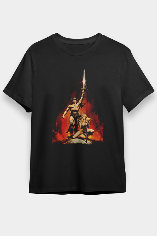 Conan the Barbarian Siyah Unisex Tişört T-Shirt