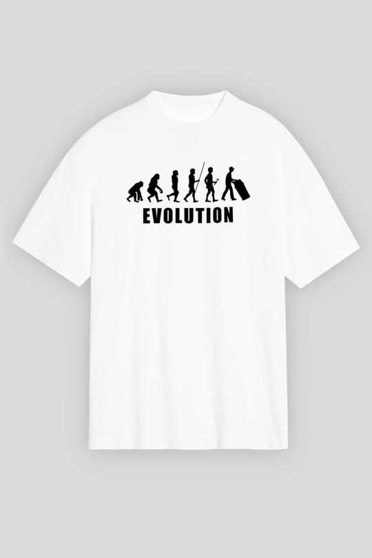 Çöpçü Beyaz Unisex Tişört T-Shirt - TişörtFabrikası