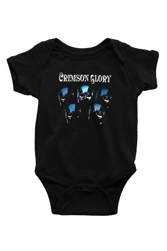 Crimson Glory Siyah Bebek Body - Zıbın