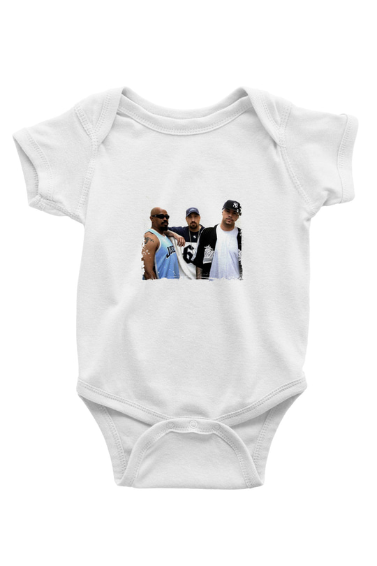 Cypress Hill Baskılı Unisex Beyaz Bebek Body - Zıbın