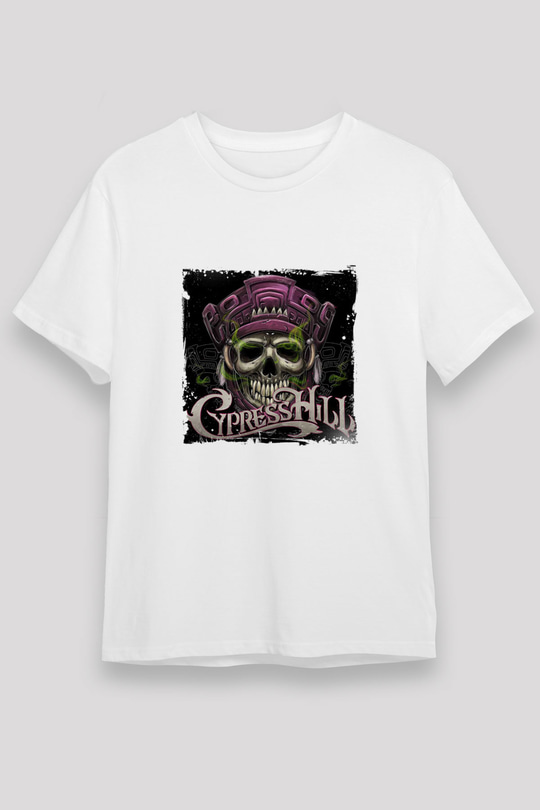 Cypress Hill Baskılı Unisex Beyaz Tişört