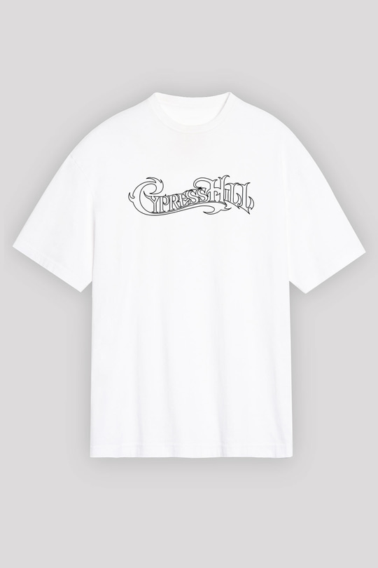 Cypress Hill Beyaz Unisex Oversize Tişört T-Shirt