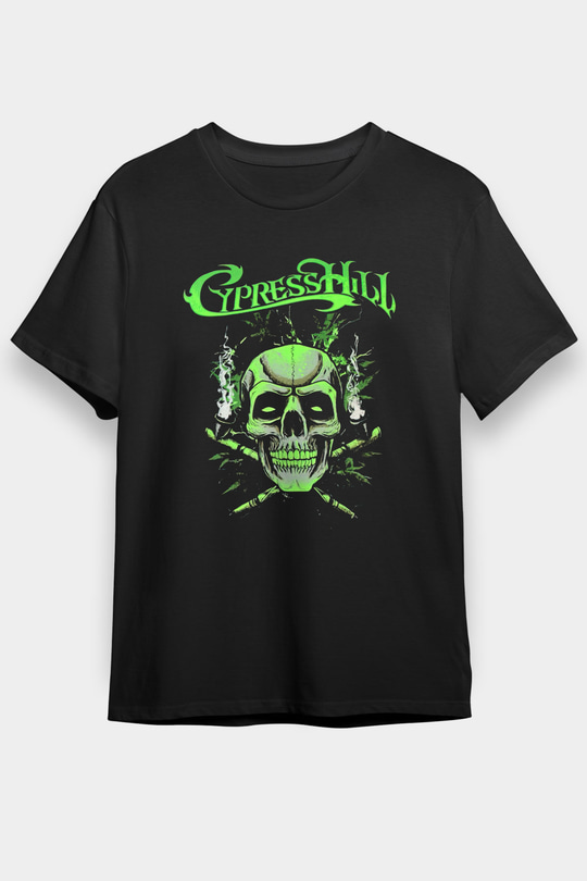 Cypress Hill Siyah Unisex Tişört T-Shirt - TişörtFabrikası