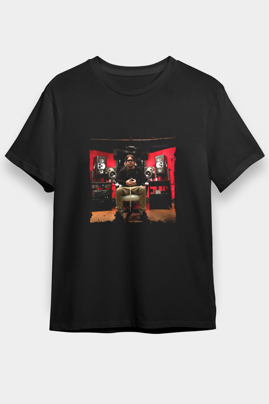 Datsik Baskılı Unisex Siyah Tişört