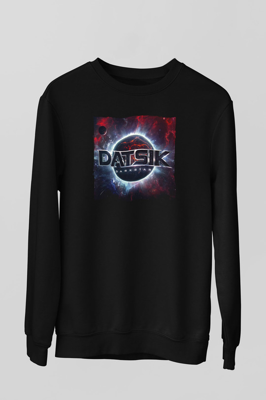 Datsik Siyah Unisex Sweatshirt
