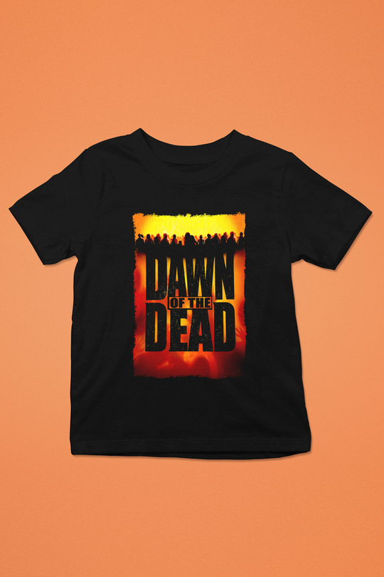 Dawn of the Dead Siyah Unisex  Çocuk Tişört