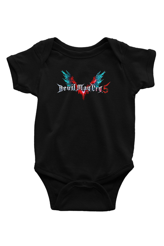 Devil May Cry Siyah Bebek Body - Zıbın