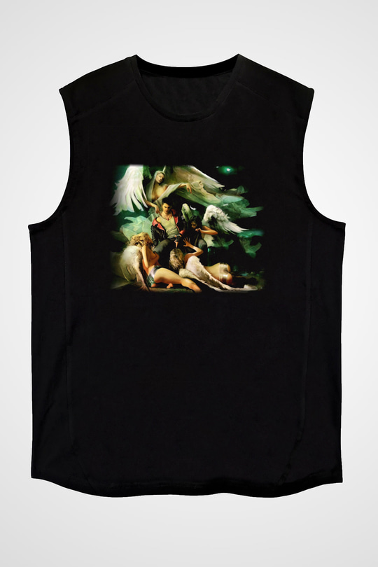 Devil May Cry Siyah Unisex Kolsuz Tişört