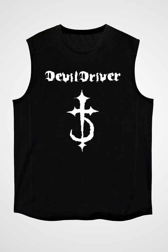 DevilDriver Siyah Unisex Kolsuz Tişört