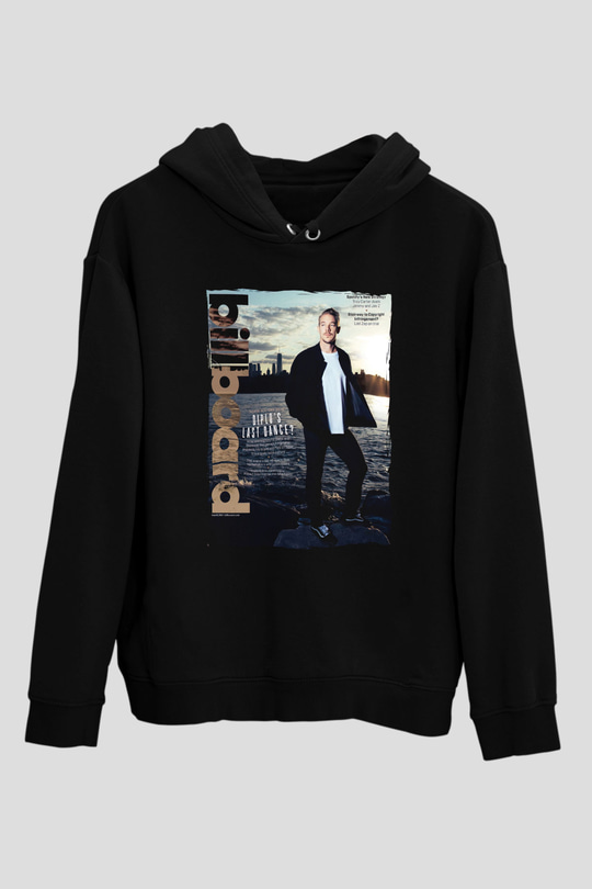 Diplo Siyah Unisex Kapüşonlu Sweatshirt