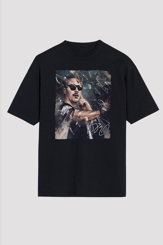 Diplo Siyah Unisex Tişört T-Shirt - TişörtFabrikası