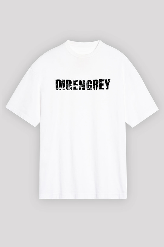 Dir En Grey Beyaz Unisex Oversize Tişört T-Shirt