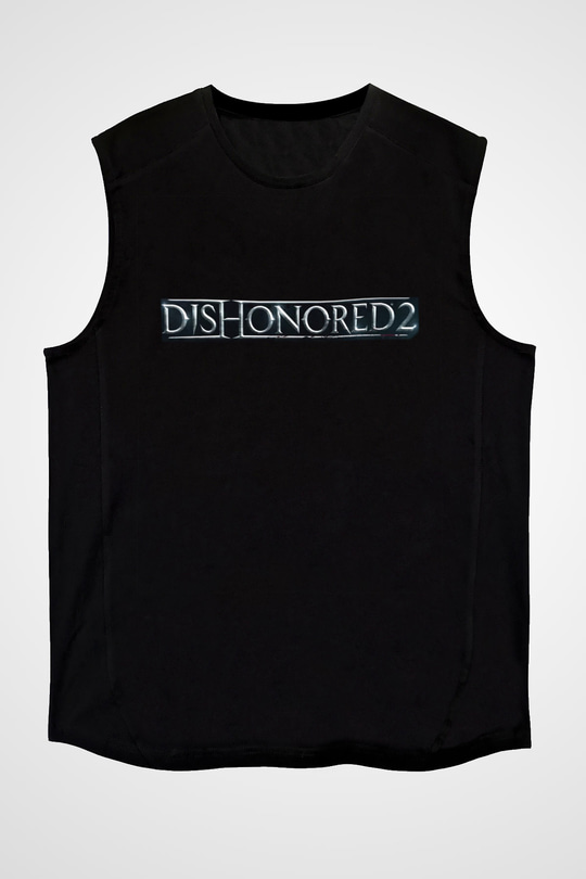 Dishonored 2 Siyah Unisex Kolsuz Tişört