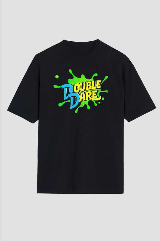 Double Dare Siyah Unisex Tişört