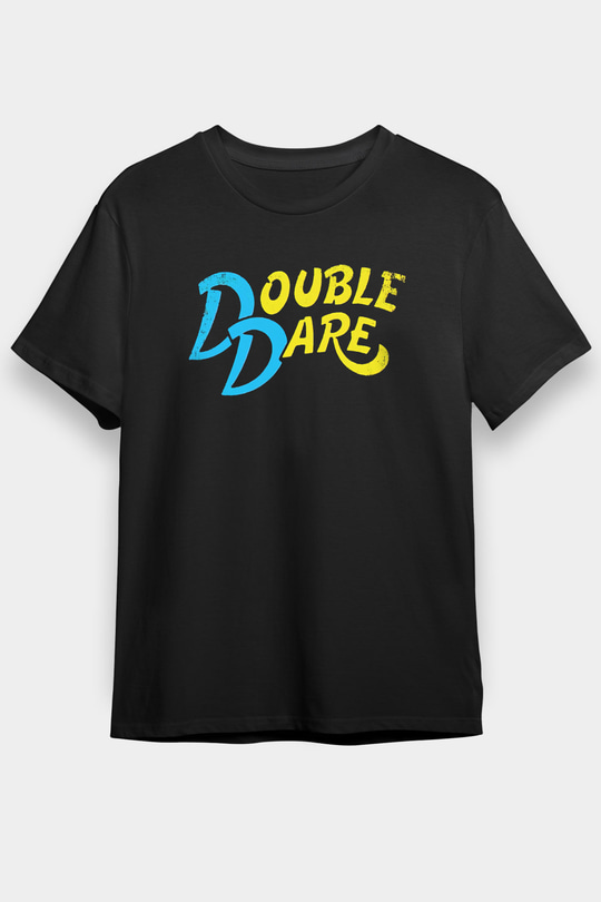 Double Dare Siyah Unisex Tişört