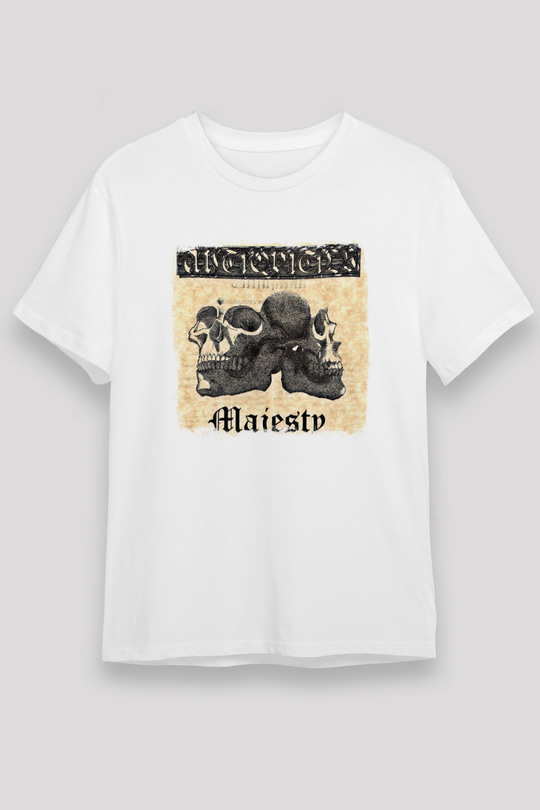 Dream Theater Baskılı Unisex Beyaz Tişört
