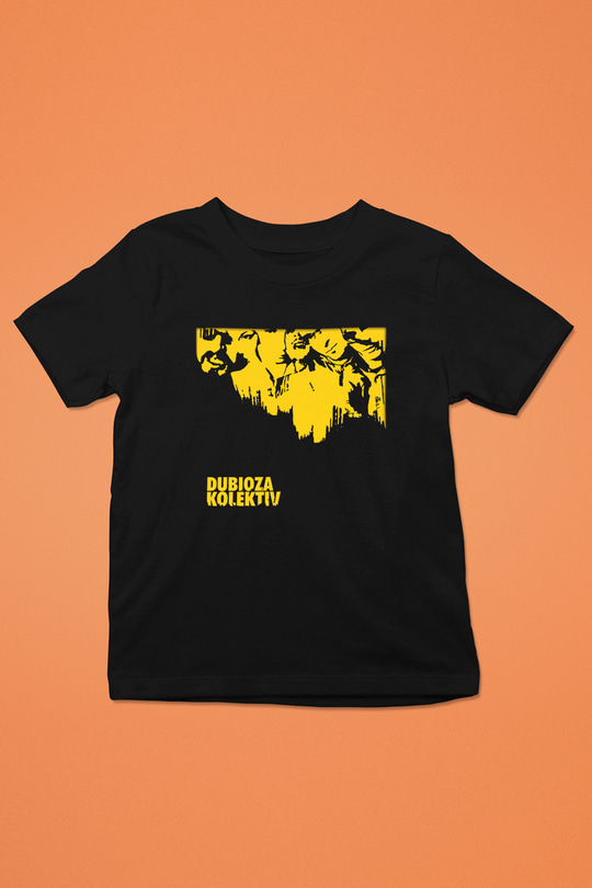 Dubioza kolektiv Baskılı Siyah Unisex Çocuk Tişört
