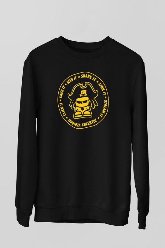 Dubioza kolektiv Siyah Unisex Sweatshirt