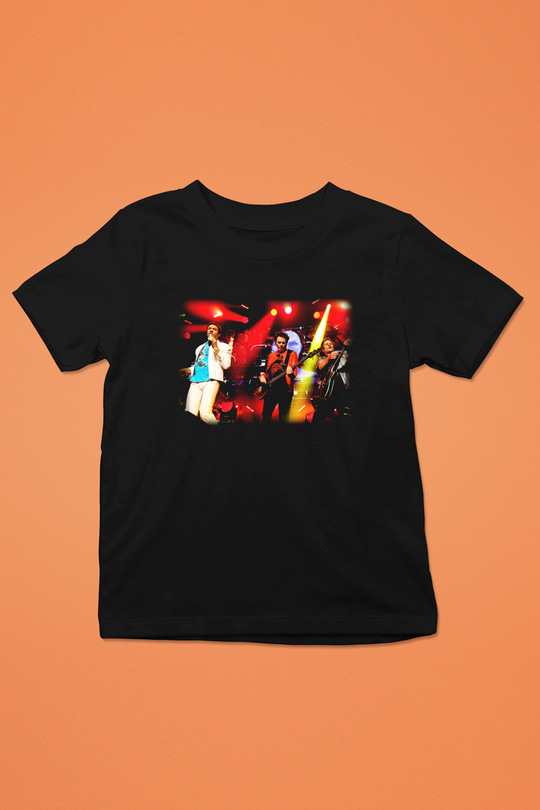 Duran Duran Baskılı Siyah Unisex Çocuk Tişört