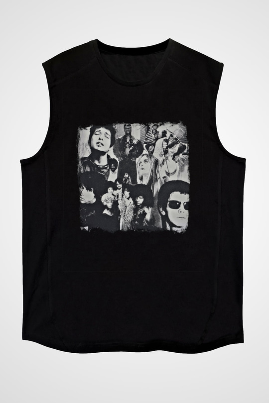 Duran Duran Baskılı Unisex Siyah Kolsuz Tişört