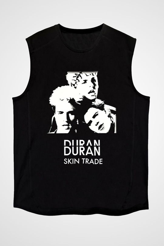 Duran Duran Siyah Unisex Kolsuz Tişört