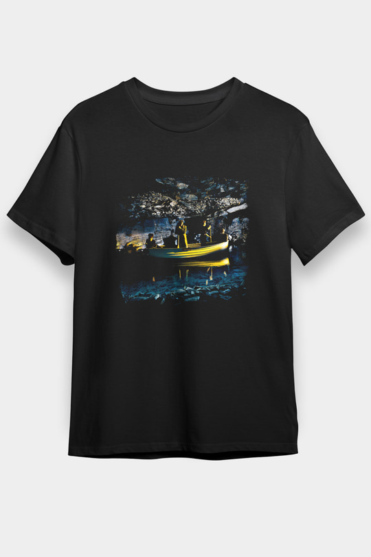 Echo and The Bunnymen Baskılı Unisex Siyah Tişört