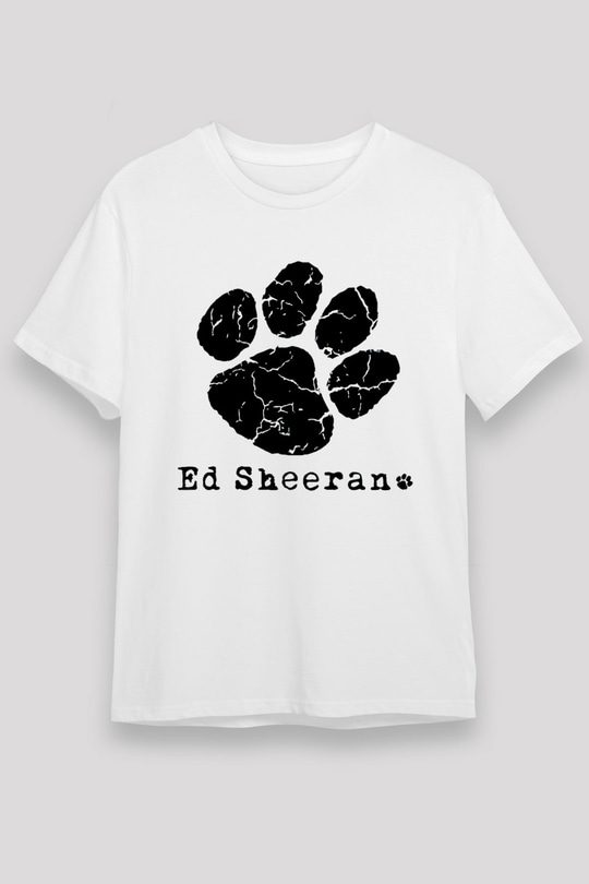 Ed Sheeran Beyaz Unisex Tişört T-Shirt - TişörtFabrikası