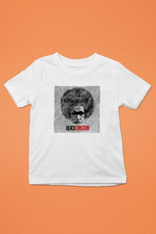 Einstein Beyaz Unisex Çocuk Tişört