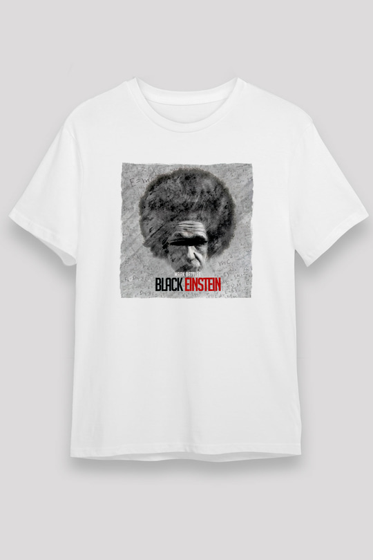 Einstein Beyaz Unisex Tişört T-Shirt - TişörtFabrikası