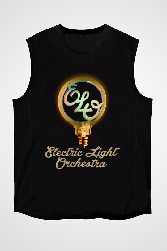 Electric Light Orchestra Siyah Unisex Kolsuz Tişört