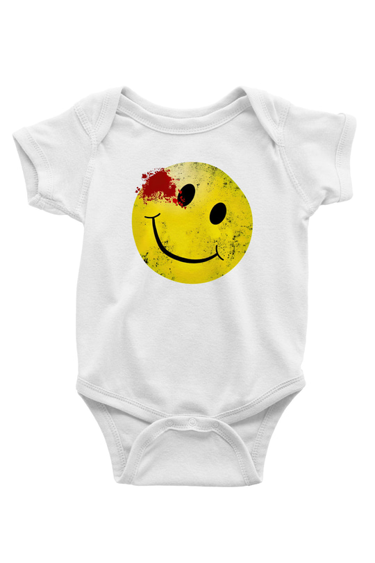 Emoji BaskılıBeyaz  Bebek Body - Zıbın