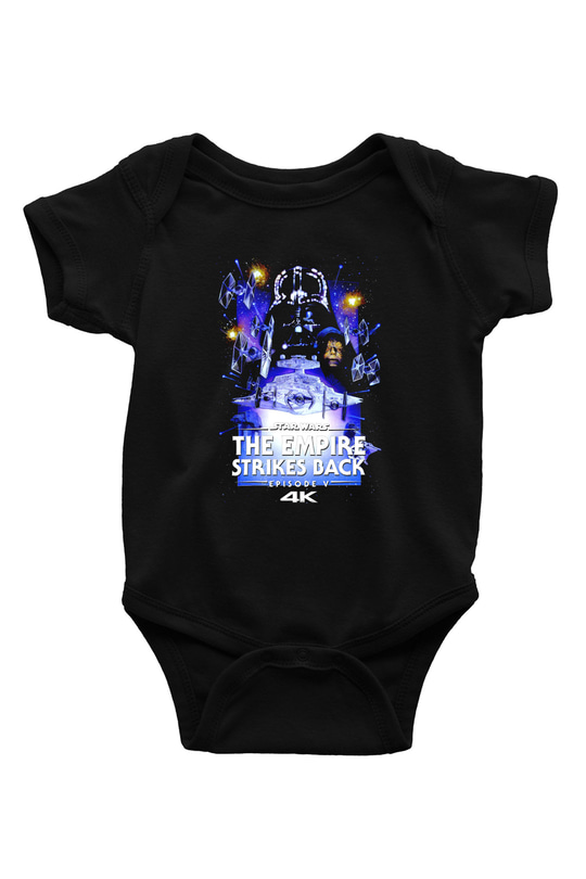 Empire Strikes Back Siyah Bebek Body - Zıbın