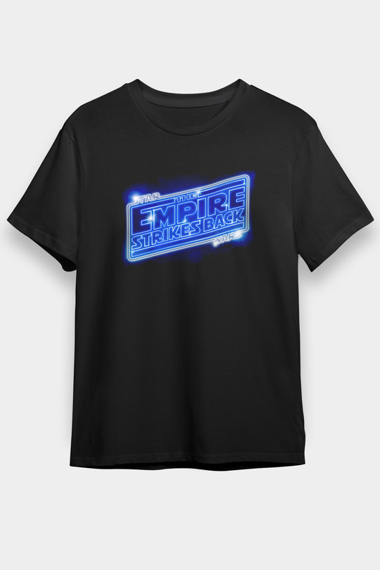 Empire Strikes Back Siyah Unisex Tişört