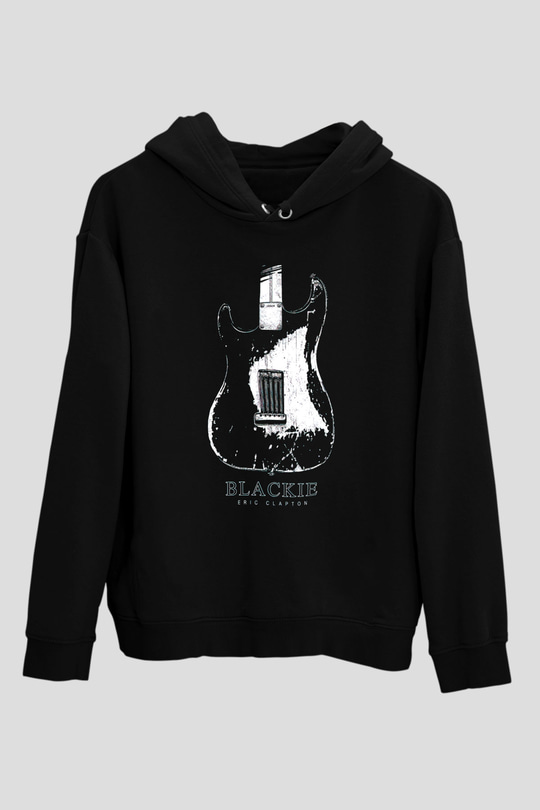 Eric Clapton Siyah Unisex Hoodie