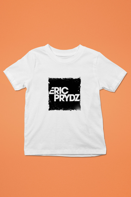 Eric Prydz Baskılı Beyaz Çocuk Tişört