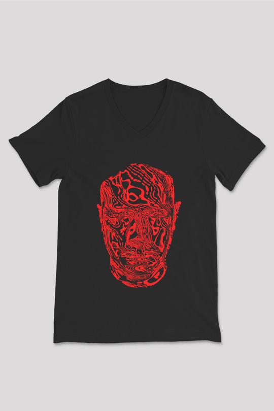 Eric Prydz Siyah Unisex V Yaka Tişört