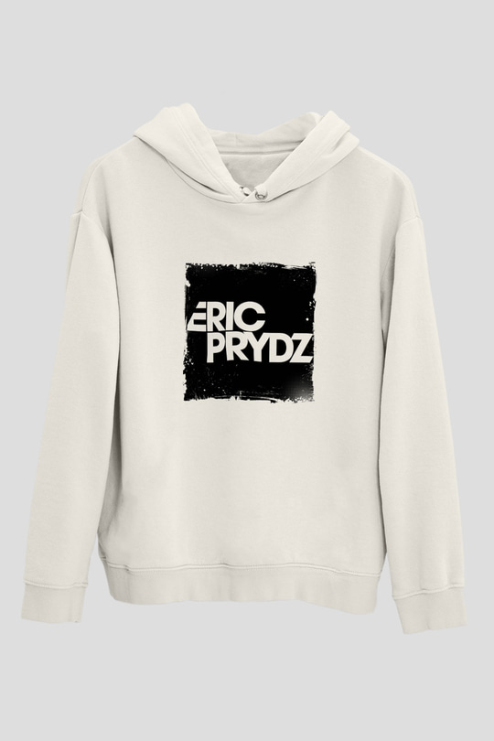 Eric PrydzBaskılı Beyaz Hoodie