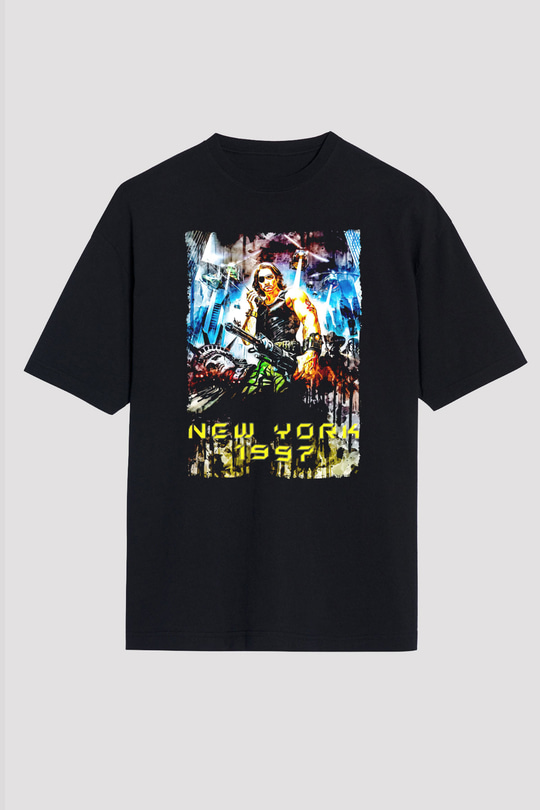 Escape from New York Siyah Unisex Tişört