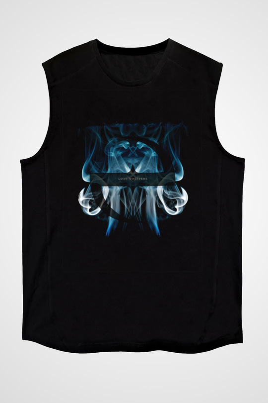 Evanescence Baskılı Unisex Siyah Kolsuz Tişört