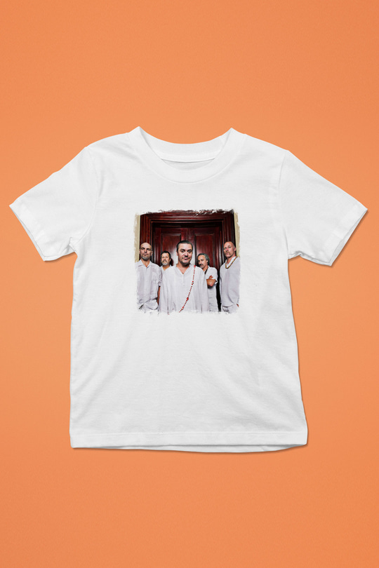 Faith No More Baskılı Unisex Beyaz Çocuk Tişört