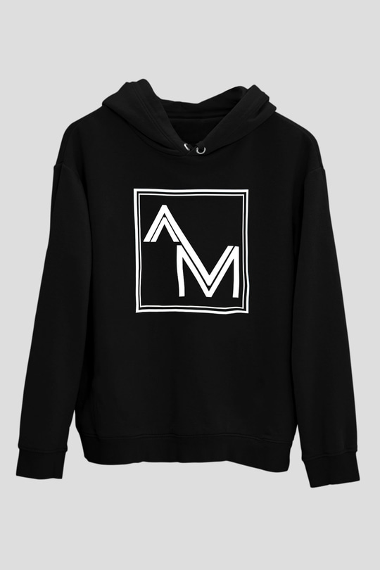 Fedde Le Grand Siyah Unisex Kapüşonlu Sweatshirt