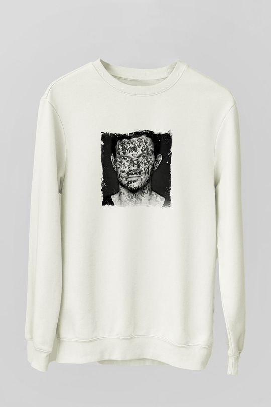 Fedde Le GrandBaskılı Beyaz Sweatshirt
