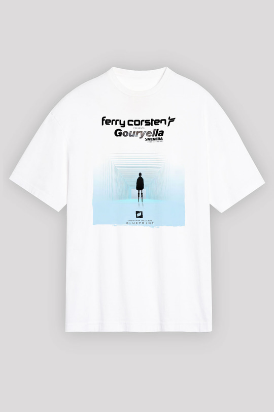 Ferry Corsten Beyaz Unisex Tişört T-Shirt - TişörtFabrikası