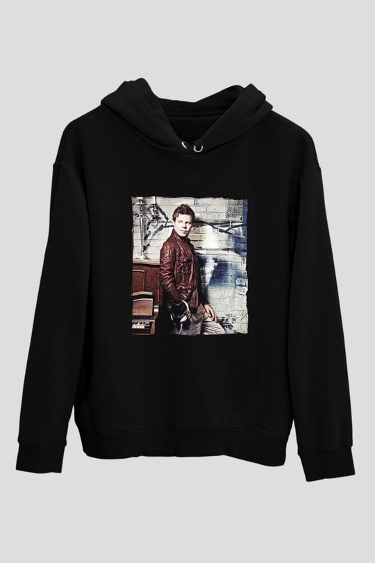 Ferry Corsten Siyah Unisex Kapüşonlu Sweatshirt
