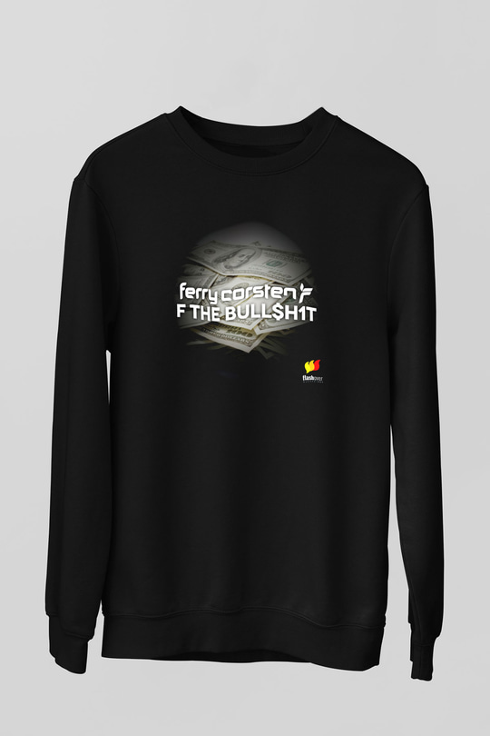 Ferry Corsten Siyah Unisex Sweatshirt
